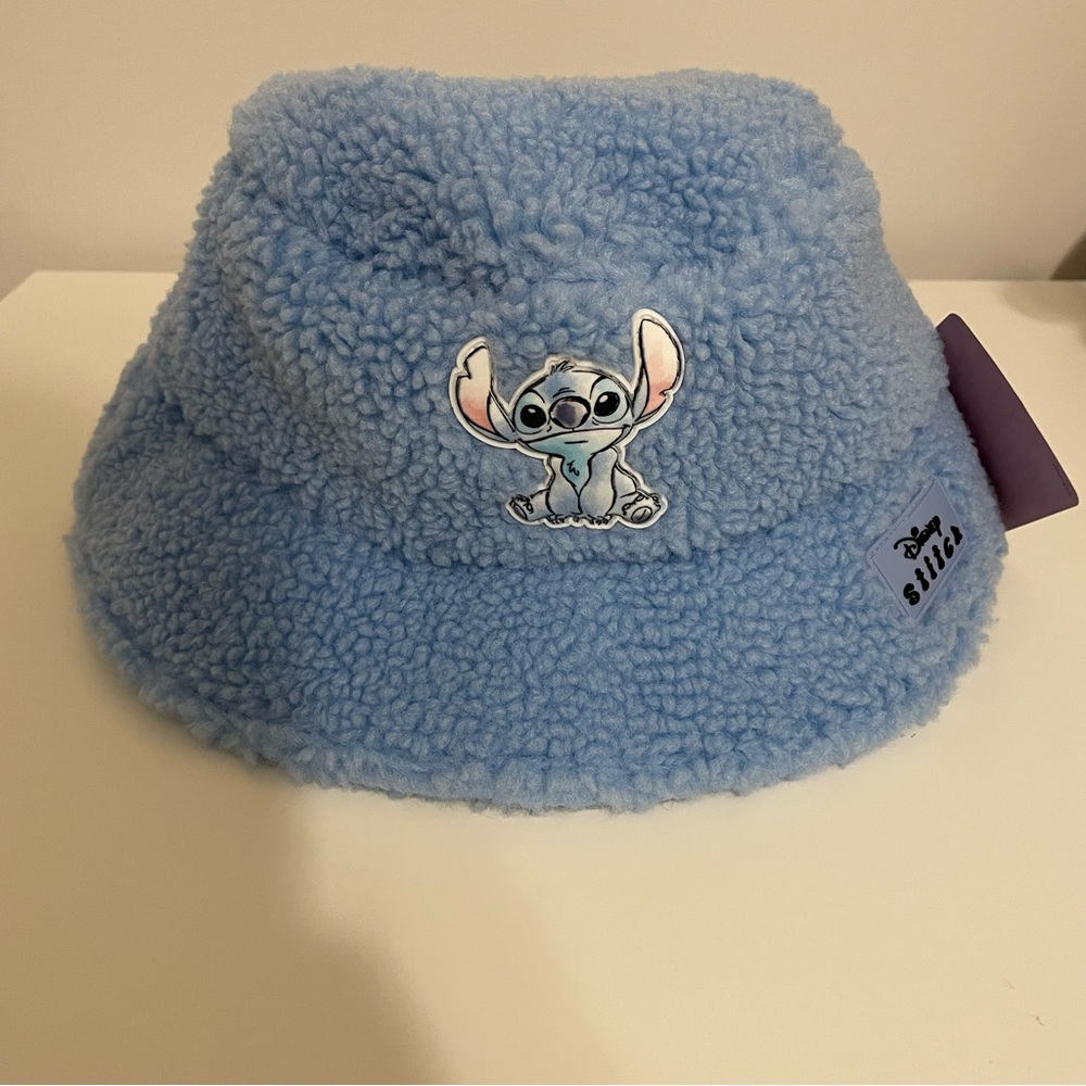 NWT Disney Lilo & Stitch  Stitch fuzzy bucket hat